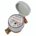 15MM COLD WATER METER - 1/2" BSP Parallel Male, Flow Meter, Cold Water, Super Dry Dial, 15mm Outside Diameter, Length 110mm, Flow 1 15MM COLD WATER METER - 1/2" BSP Parallel Male, Flow Meter, Cold Water, Super Dry Dial, 15mm Outside Diameter, Length 110mm, Flow 1