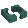 POLYPROP CLAMP TO SUIT INSERT SIZE A4 - Hydraulic Tube Clamp, Polypropylene, Series A Light Duty, Noise Protection Clamp Halves, Group 4, Polypropylene, RSBAll images used are for illustrative purposes only