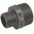 (BS FIG145)RED HEX NIP 2 X 3/4 BLK - 2" BSP Tapered Male x 3/4" BSP Tapered Male, Malleable Iron Pipe Fitting, Black, Reducing Hexagonal Nipple, Fig (BS FIG145)RED HEX NIP 2 X 3/4 BLK - 2" BSP Tapered Male x 3/4" BSP Tapered Male, Malleable Iron Pipe Fitting, Black, Reducing Hexagonal Nipple, Fig