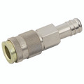 13MM HOSE TAIL COUPLING - Pneumatic Quick Release, Series 24KA, Standard, Parker Rectus, Coupling, Hose Tail, To Suit Hose Inside Diameter 6mm (1/4"), Valved, Brass, Nitrile Seal, Working Temperature -20Ã‚Â°C to +100Ã‚Â°C, Maximum Working Pressure 35 bar,