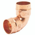 10MM SOLDER RING 90Â° ELBOW - 10mm Outside Diameter, Plumbing Solder Ring Coupling, Equal, 90Â° Elbow, Copper, BS EN 1254 Part 1 Standard, Working Temperature -40Â°C to +110Â°C, FT ProAll images used are for illustrative purposes only