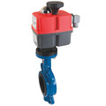 6" WAFER B/FLY VALVE CI/SS/NBR HV - 6" Flange, Butterfly Wafer Pattern Valve, Electric Actuated, Cast Iron Body, Stainless Steel Disc, NBR Liner, Maximum Working Temperature 80Ã‚Â°CAll images used are for illustrative purposes only