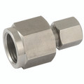 10MM OD X 1/4 BSPP FEM GAUGE ADAPTOR (S) - 1/4" BSP Parallel Female x 10mm Outside Diameter, Hydraulic 316 Stainless Steel DIN 2353 Compression Fitting, Heavy Duty (Metal Sealing Ring), Female Gauge Coupling and Sealing Ring, PH IndustrieAll images use