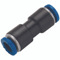 4mm OD Straight Connector Push-in Fittings - 4mm Outside Diameter, Pneumatic One Touch Plastic Push-in Metric Tube Fitting, Equal, Straight Connector, Plastic/Brass Nickel Plated, Working Temperature 0°C to +60°C, Maximum Working Pressure 10 bar, Kelm<p 4mm OD Straight Connector Push-in Fittings - 4mm Outside Diameter, Pneumatic One Touch Plastic Push-in Metric Tube Fitting, Equal, Straight Connector, Plastic/Brass Nickel Plated, Working Temperature 0°C to +60°C, Maximum Working Pressure 10 bar, Kelm<p