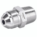 1/2" NPT x 9/16" JIC Male/Male - 1/2" NPT Male x 9/16" JIC Male, 10,000 psi Rated Steel Adaptor, 316 Stainless Steel, Maximum Working Pressure 690 bar, PanamAll images used are for illustrative purposes only