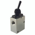 M5 3/2 Micro Lever/Lever Valve - M5 Metric Female, Pneumatic Control Valve, Lever/Lever, K3M Panel Mount Manual 3/2 Way Valve, Nitrile Seal, Working Temperature -20Ã‚Â°C to +70Ã‚Â°C, Maximum Working Pressure 10 bar, KelmAll images used are for illustra