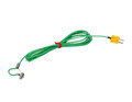 Magnetic temperature sensor, max 350°C, 2.0m (green) - We offer a magnetic version but also a non-magnetic clamp version Magnetic temperature sensor, max 350°C, 2.0m (green) - We offer a magnetic version but also a non-magnetic clamp version
