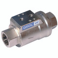 VIP VALVE S/A BRASS NBR SEALS G1/2" 15B - 1/2" BSP Parallel Female, Single Acting Spring Return Normally Closed, V