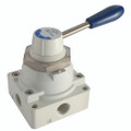 1/2" 4/3. LEV/LEV/LEV FULLY SEALED MID PO Valve - 1/2" BSP Parallel Female, Pneumatic Control Valve, Lever/Lever/Lever (Fully Sealed Mid Position), 4/3 Way Manual, Working Temperature -20°C to +70°C, Maximum working Pressure 10 bar, KelmAll image 1/2" 4/3. LEV/LEV/LEV FULLY SEALED MID PO Valve - 1/2" BSP Parallel Female, Pneumatic Control Valve, Lever/Lever/Lever (Fully Sealed Mid Position), 4/3 Way Manual, Working Temperature -20°C to +70°C, Maximum working Pressure 10 bar, KelmAll image