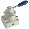3/4" 4/2. Lever Lever Valve - 3/4" BSP Parallel Female, Pneumatic Control Valve, Lever/Lever, 4/2 Way Manual, Working Temperature -20Ã‚Â°C to +70Ã‚Â°C, Maximum working Pressure 10 bar, KelmAll images used are for illustrative purposes only