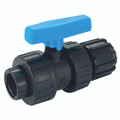 15-22 X 1" UNI COMP VALVE X F BSP - 1" BSP Parallel Female x 15-22mm Outside Diameter, Polyethylene Pipe Universal Transition Valve, Universal Compression Valve, Polypropylene, Air-ProAll images used are for illustrative purposes only