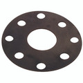 RUBBER GASKET NP16 F/FACE ID 4" - 4" Inside Diameter, Malleable Iron Accessory, Full Face, PN16, Flange Gasket, Rubber, FTMAll images used are for illustrative purposes only