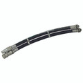 1/2" BSP Male x 23.1mm OD x 1/2" ID Hydraulic Hose Assembly - 1/2" BSP Parallel Male x 23