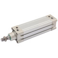 125mm Piston x 1000mm Stroke Double Acting Cylinder - 1/2" BSP Parallel Female Ports, 125mm Bore x 1000mm Stroke, Pneumatic Cylinder, Magnetic Double Acting, ISO15552 Gen 1, Extruded with Reed Switch Slots Barrel Configuration, Aluminium Alloy Barrel x Ch