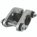 1.1/4"Flange Bellow - 32mm Inside Diameter, Flexible Rubber Bellow, Tied, PN16 Flanged Connector, 1