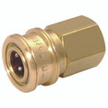 1/2" NPT Female Coupling - 1/2" NPT Female, Valved, Hydraulic Quick Release, Coupling, ISO A Profile, 316 Stainless Steel, Nitrile Seal, ISO 7241-1 A Standard, Working Temperature -25ï¿½C to +120ï¿½C, Maximum Working Pressure 200 bar, FT ProAll images