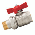 1.1/4"BSP MALE/FEM M/FOLD BALL VALVE - 1