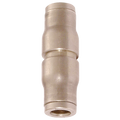 10MM EQUAL TUBE TO TUBE CONNECTOR - 10mm Outside Diameter, LF3600 Metric Push-in Tube Fitting, Equal Tube x Tube, Straight Connector, Nickel Plated Brass, Working Temperature -20Ã‚Â°C to +120Ã‚Â°C, Maximum Working Pressure 20 bar, Parker LegrisAll imag