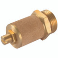 1/4" ADJUST BRASS RESTRAIGHTICTING SILENCER - 1/4" BSP Parallel Male, Silencer, Round Brass, Brass Body with Restrictor, KelmAll images used are for illustrative purposes only