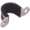 06MM OD PIPE CLIP U M/STEEL 15MM BAND - U Type HD, EPDM Liner, Saddle Clip, To Suit 6 mm Hose Outside Diameter, 15mm Band Width, Zinc Plated Mild Steel Band, NormaAll images used are for illustrative purposes only