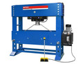 Workshop press BETEX WSPE100 S380 W1100 - These electric hydraulic workshop presses are suited for general assembly work, straightening, and for testing a wide range of components