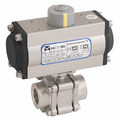 1.1/4" BSP CS 3PC FSAS BV HAITIMA DA ACT - 1/2" BSP Parallel, 3 Piece Ball Valve Fitted with a Pneumatic Actuator, Double Acting, ATEX, Fire Safe Approved, Carbon Steel Valve Material, Viton Seal Material, Valve Working Temperature -20Ã‚Â°C to +220Ã‚Â°C,