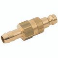 08MM HOSE TAIL  PLUG DS BRASS - Pneumatic Quick Release, Series 21KB, Standard, Parker Rectus, Plug, Hose Tail, To Suit Hose Inside Diameter 8mm (5/16"), Valved, Brass, Working Temperature -20Ã‚Â°C to +100Ã‚Â°C, Maximum Working Pressure 35 bar, Parker Rec