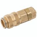 6X8MM HOSE CONN. COUPLING DS - Pneumatic Quick Release, Series 21KB, Standard, Parker Rectus, Coupling, Plastic Hose Connection, To Fit 6 x 8Tube Size, Valved, Brass, Nitrile Seal, Working Temperature -20Ã‚Â°C to +100Ã‚Â°C, Maximum Working Pressure 35 bar