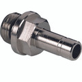 STEM ADAPTOR 8MM TO 1/4"BSP - 1/4" BSP Parallel x mm Outside Diameter, Male Stem Adaptor, Brass Nickel Plated, Working Temperature -20° C to +80°C, Working Pressure -0 STEM ADAPTOR 8MM TO 1/4"BSP - 1/4" BSP Parallel x mm Outside Diameter, Male Stem Adaptor, Brass Nickel Plated, Working Temperature -20° C to +80°C, Working Pressure -0