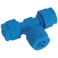 8 x 6mm OD Equal Tee - Polypropylene Fitting, Equal Tube x Tube, Tee Connector, To Suit Tube Size 8 x 6mm Working Temperature -5°C to +60°C, Maximum Working Pressure 10 bar, TefenAll images used are for illustrative purposes only 8 x 6mm OD Equal Tee - Polypropylene Fitting, Equal Tube x Tube, Tee Connector, To Suit Tube Size 8 x 6mm Working Temperature -5°C to +60°C, Maximum Working Pressure 10 bar, TefenAll images used are for illustrative purposes only
