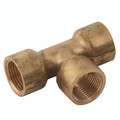 5MM OD EQUAL T (36051403) - 5mm Tube Outside Diameter, Equal Tee Connector, Metric, Brass Compression Fitting, ITMAll images used are for illustrative purposes only
