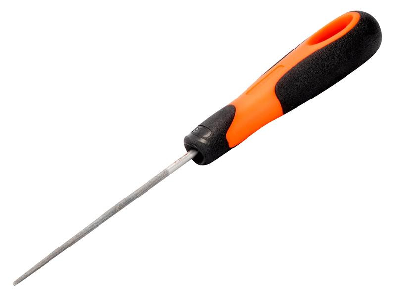 Bahco 1-230-08-1-2 ERGO™ Handled Round Bastard Cut File 200mm (8in ...