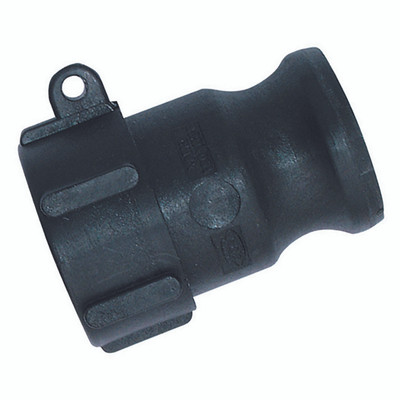 CAMLOCK 3" BSPP FEM PLUG TYPE A POLYPROP - 3" BSP Parallel Female, Cam & Groove Quick Coupling, Type A, Plug, Polypropylene, Maximum Working Pressure 8 bar, JaymacAll images used are for illustrative purposes only