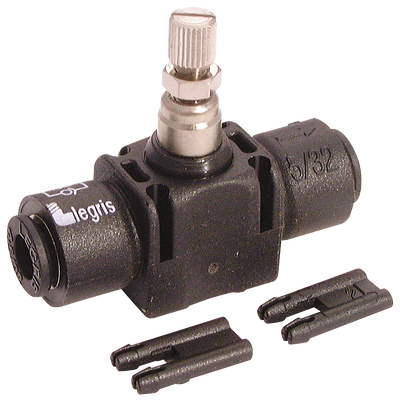 12MM IN-LINE - 12mm Outside Diameter, In-line Manual Flow Controller, Uni-Directional to Suit Cylinder, Tube x Tube, Working Temperature 0Ã‚Â°C to +70Ã‚Â°C, Maximum Working Pressure 10 bar, Parker LegrisAll images used are for illustrative purposes onl