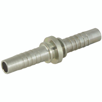 1/2" HOSE JOINT - Hydraulic Hose Connector, Straight, to Suit 1/2" Hose Inside Diameter, Hexavalent Chromium Free Plating, FT ProAll images used are for illustrative purposes only