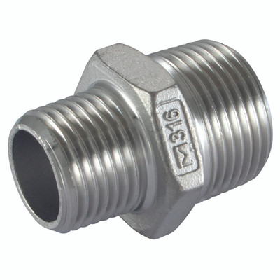 2" X 1/2" BSPT MALE HEX NIPPLE 316 - 2" BSP Tapered Male x 1/2" BSP Tapered Male, Hexagon Reducing, Nipple, 150lb Tube & Pipe Fitting, 316 Stainless Steel, HaitimaAll images used are for illustrative purposes only 2" X 1/2" BSPT MALE HEX NIPPLE 316 - 2" BSP Tapered Male x 1/2" BSP Tapered Male, Hexagon Reducing, Nipple, 150lb Tube & Pipe Fitting, 316 Stainless Steel, HaitimaAll images used are for illustrative purposes only