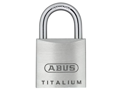 ABUS Mechanical 64TI/25mm TITALIUM™ Padlock Carded - The ABUS 64TI Series TITALIUM&trade; Padlocks are ideal for medium to high risk of theft, recommended for a wide range of security requirements