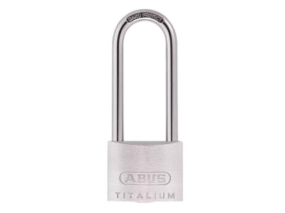 ABUS Mechanical 80TI/40mm TITALIUM™ Padlock 40mm Long Shackle Carded - The ABUS 80TI Series TITALIUM&trade; Padlocks are the flagship of the TITALIUM&trade; family of padlocks