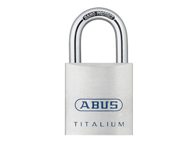 ABUS Mechanical 80TI/40mm TITALIUM™ Padlock Carded - The ABUS 80TI Series TITALIUM&trade; Padlocks are the flagship of the TITALIUM&trade; family of padlocks