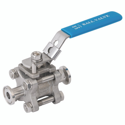 2" Clam Size 316 SS Ball Valve 2 Way DN 50 - 2 Way, Clamp End, Ball Valve, Clamp Size 2", DN 50, F05 ISO 5211 Connection, Length 156mm, Stainless Steel, JaymacAll images used are for illustrative purposes only