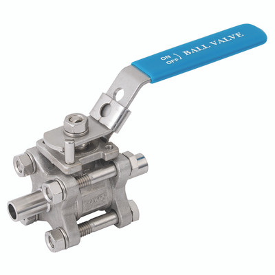 1/2" WELD END SANITARY BALL VALVE - 1/2" Outside Diameter x 12 1/2" WELD END SANITARY BALL VALVE - 1/2" Outside Diameter x 12