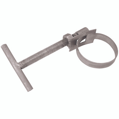 T-BAR STEEL CLAMP 2" - 2" Inside Diameter, T Bar Clamp, Malleable Iron, JaymacAll images used are for illustrative purposes only