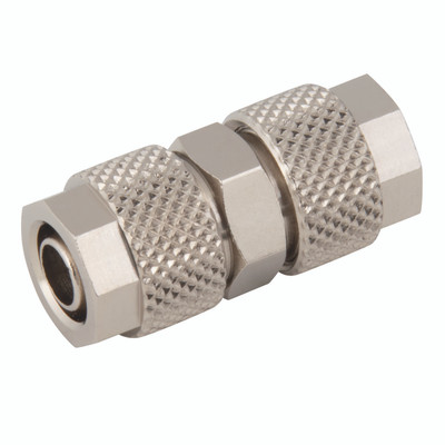 10/8 STRAIGHTAIGHT CONNECTION - Pneumatic Quick-fit Push-on Fitting, Equal, Straight Connector, to Fit 10/8 Tube, Nickel Plated Brass, Working Temperature -18°C to +70°C, Maximum Working Pressure 15 bar, KelmAll images used are for illustrative p 10/8 STRAIGHTAIGHT CONNECTION - Pneumatic Quick-fit Push-on Fitting, Equal, Straight Connector, to Fit 10/8 Tube, Nickel Plated Brass, Working Temperature -18°C to +70°C, Maximum Working Pressure 15 bar, KelmAll images used are for illustrative p
