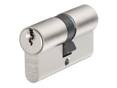 ABUS Mechanical E60NP Euro Double Cylinder Nickel Pearl 30mm / 50mm Box - The ABUS E60 Euro profile double cylinders are suitable for wooden, aluminium &amp; most PVCu doors