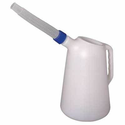 3 LTR UK TYPE MEASURE C/W FLEX SPOUT - Fuelling & Lubrication, UK Type, Complete with Strainer, Complete with Measure and Flexible Spout, Funnel, 3 LitreAll images used are for illustrative purposes only