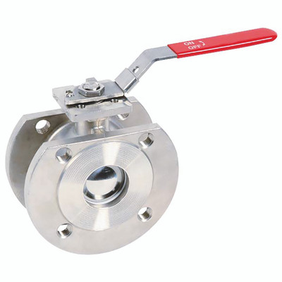4" PN16 WAFER STAINLESS STEEL BALL VALVE - 4" PN16 Flange, Wafer Pattern, Direct Mount Full Bore Ball Valve, Stainless Steel, FPM Seal Material, PTFE Filled with 15% Glass Seat Material, Working Temperature -20°C to +180°C, Maximum Working Pressure 16 b 4" PN16 WAFER STAINLESS STEEL BALL VALVE - 4" PN16 Flange, Wafer Pattern, Direct Mount Full Bore Ball Valve, Stainless Steel, FPM Seal Material, PTFE Filled with 15% Glass Seat Material, Working Temperature -20°C to +180°C, Maximum Working Pressure 16 b