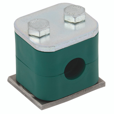 6mm Outside Diameter Complete Clamp Group 1 - 6mm Outside Diameter, Hydraulic Tube Clamp, Series A Light Duty, Single Polypropylene with Hexagon Head Bolt, Complete Clamp, Group 1, RSBAll images used are for illustrative purposes only