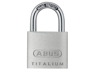 ABUS Mechanical 64TI/30mm TITALIUM™ Padlock Keyed Alike KA6311 - The ABUS 64TI Series TITALIUM&trade; Padlocks are ideal for medium to high risk of theft, recommended for a wide range of security requirements