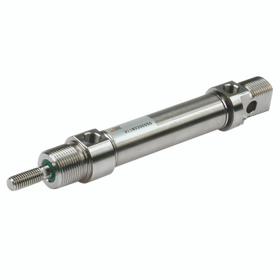 MINI ST/ST CYLINDER 20 X 50 - 20mm Bore x 50mm Stroke, Magnetic, ISO 6432 Mini Cylinder, Double Acting, AISI 316 Steel Piston Rod, AISI 304 Steel Barrel, Working Temperature -10Ã‚Â¬Ã¢Ë†Å¾C to +80Ã‚Â¬Ã¢Ë†Å¾C, Maximum Working Pressure 10 bar, Metal WorkA