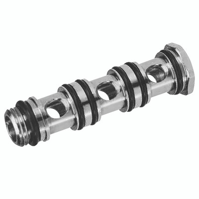 1/8 BSPP S7000 TRI STEM BANJO BOLT - 1/8" BSP Parallel Male, Series 7000 Super-rapid Compact Fitting, Triple Banjo Bolt, Technopolymer Working Temperature -20Ã‚Â°C to +60Ã‚Â°C, Working Pressure -0